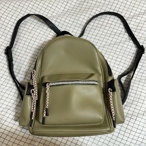 Green backpack